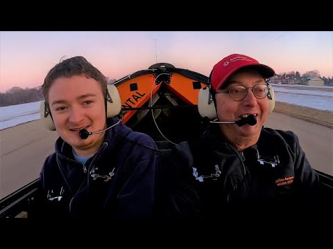 Matthew's First Waiex Flight