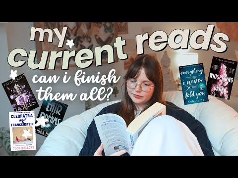 can i finish every book i‘m currently reading? 📚 *cozy reading vlog*