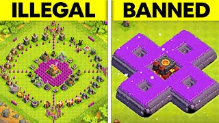 Clash of Clans Most Unbelievable Bases...