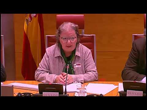 Comparecencia de Mercè Torrentallé Rocaspana ante la Comisión de Sanidad y Consumo del Senado