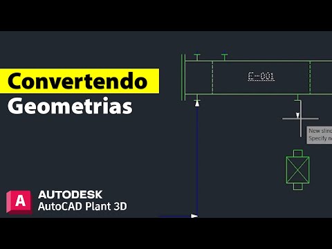 Convertendo Geometrias em Objetos do P&ID no Autodesk AutoCAD Plant 3D 2023