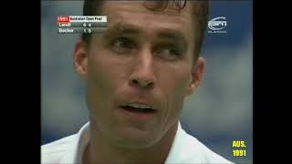 Boris Becker v Ivan Lendl Australian Open 1991 Final