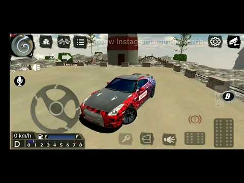 Test Drive Nissan GTR - Car parking android game play