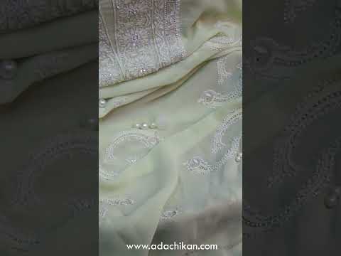 Ada Awadhi Fish Motif with Lucknow Chikankari Work - History of Lucknow - Ada Designer Chikan Studio