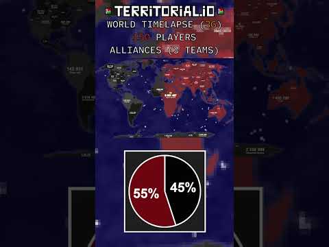 WORLD 🇺🇳 | ALLIANCES 3 | ⏰ 27x | Territorial.io Timelapse | #36 |  #territorialiotimelapse