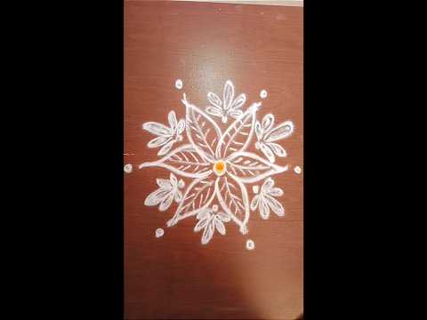 Small rangoli design for daily#viral#easyrangoli#smallrangoli#yt#tranding