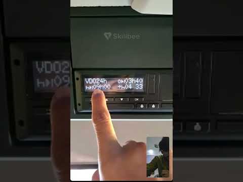 Skillbee candidate Subhan Malik tells about the tachograph machine 🚛📟 from his truck in Germany 🇩🇪