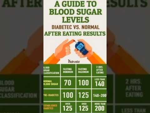 A fasting blood sugar level of 100 to 125 mg/dL is considered prediabetes #prediabetics #bloodsugar