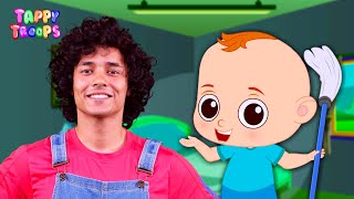 Tidy Up Song | Preschool Learning Songs For Kids | Tappy Troops | Healthy Habits For Children