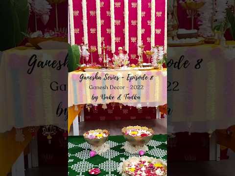 Ganesh Series - Episode 8 - Ganesh Decor 2022 #instareels #ganesha2023 #festivaldecor