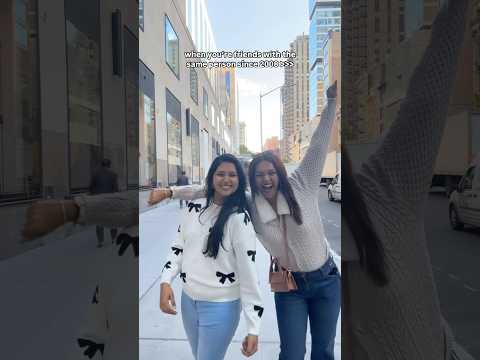 Your favourite BFF DUO IS SO BACK! #TravelWSar #SarahinNYC