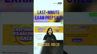 RBI Grade B Phase 1 | Last Minute Exam Prep Sale