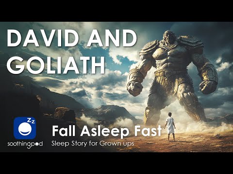 Bedtime Sleep Stories | 👑 David and Goliath 👹| Sleep Story for Grown Ups | Bible Stories Edutainment