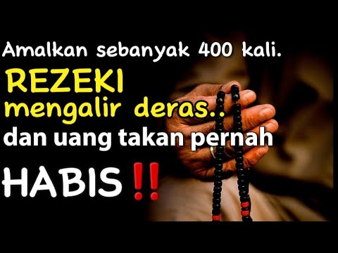 REZEKI MENGALIR DERAS TAK HABIS-HABIS || Amalkan setiap hari #dakwah #islam