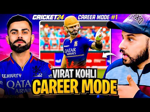 VIRAT KOHLI CAREER MODE "Ee Sala Cup Namde" ❓ CRICKET24