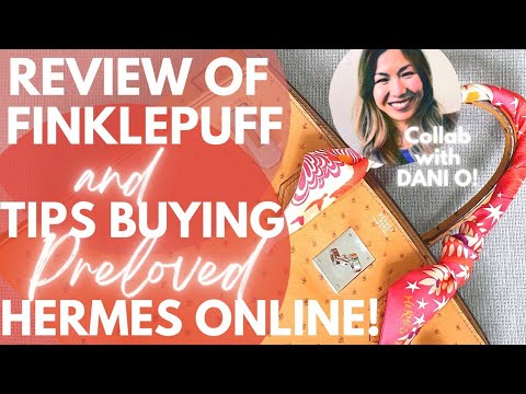 REVIEW OF FINKLEPUFF & TIPS ON BUYING A PRELOVED HERMES BAG ONLINE! COLLAB WITH @DaniOchannel