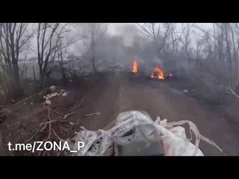 35 Wrecked Russian Vehicles Along Road Near Pokrovsk!