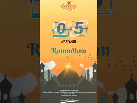 KCSB | RAMADHAN 5 HARI LAGI #shortsvideo #ramadhan #islamic #fastingmonth #countdown #ramadan