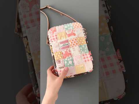 Sun Patch Crossbody Bag | Patchwork Bag | Quilted Bag Making