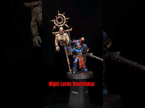 Night Lords: Kill Team Nemesis Claw Ventrilokar (#warhammer40k #killteam #nightlords #warhammer)