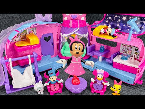 Mickey ASMR🥰Zufriedenstellende Auspacken des Disney Minnie Mouse Toys Wohnmobil,Toy Lovers Review