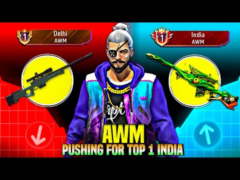 Pushing Top 1 Title In Awm | Free Fire Solo Rank Pushing With Tips And Tricks | Ep-7