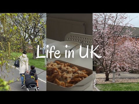 daily life in UK | grocery shopping, cooking pasta, homebody silent aesthetic vlog