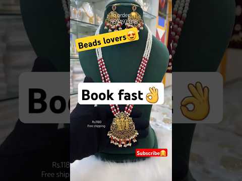 Premium quality beads jewellery🌠 #beadsjewellery #beads #love #song #whatsapp #amazon #haul #shopnow