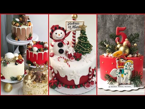 Christmas Cake Designs/Beautiful Christmas Cakes/Latest Ideas/Beautiful Christmas Cake Designs