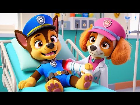 Paw Patrol Ultimate Rescue | CHASE's Journey to Recovery: Love and Laughter with the Pups! Rainbow 3