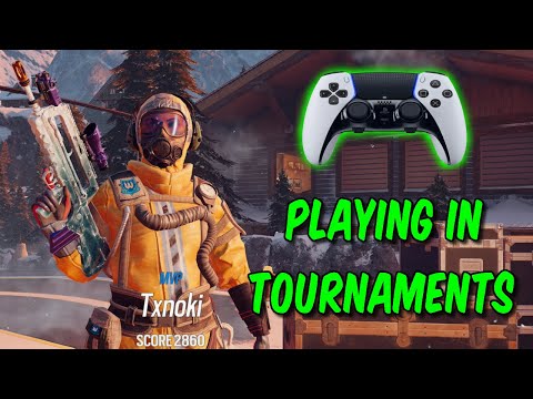 High Sensitivity Controller Champion Playing in Tournaments - Rainbow Six Siege Console Gameplay