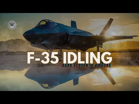 Idling F-35 ⨀ White Noise for Deep Sleep and Relaxation ⨀ Listen, Focus, Relax and Sleep 😴