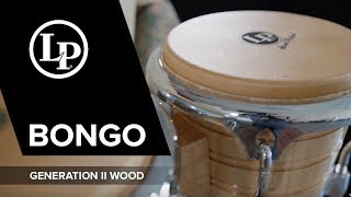 3 Latin Percussion Generation II Wood Bongo