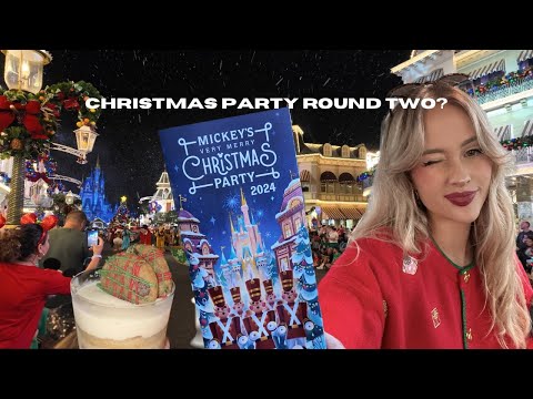 Mickey's Very Merry Christmas Party | Riding All Holiday Overlay Attractions | New Christmas Snacks