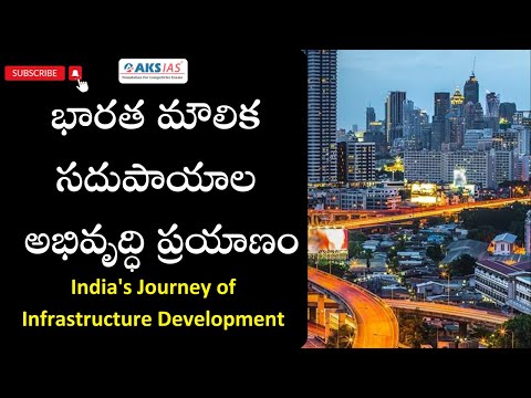 భారత మౌలిక సదుపాయాల అభివృద్ధి ప్రయాణం India's journey of infrastructure development by Mr.Bharath