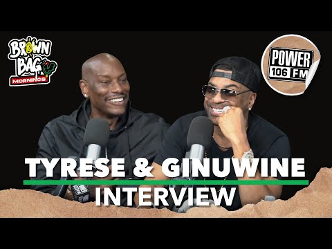 Tyrese & Ginuwine of TGT Take Over Brown Bag Mornings and Roasts the Crew