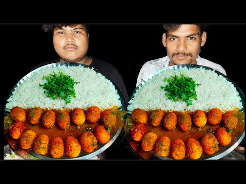 Spicy Egg Curry With Rice Eating Competition | ডিম ভাত খাবার প্রতিযোগীতা | AHFOODCHALLANGE | #foryou