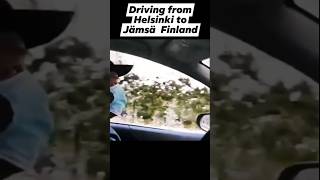 #2434 TRAVEL TIME - Driving Long Way from Helsinki to Jämsä, Finland, Europe