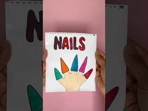 Paper Nails blind bag 2! #blindbag #blindbagopening #asmrunboxing #papernails #nails #shorts