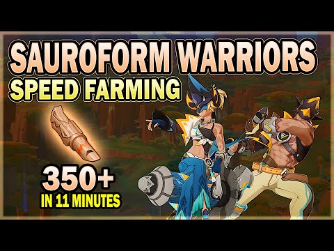 Sauroform Tribal Warriors Farming Route - Best Locations to Whistle Drops | Genshin Impact