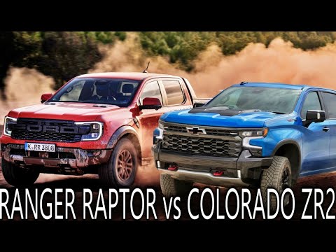 Ford Ranger Raptor vs Chevrolet Colorado ZR2 - Offroad Challenge