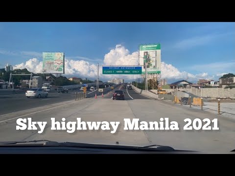 Sky highway Manila 2021 #manila #phillipines