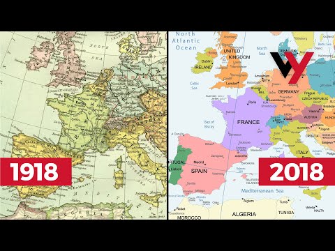 How The World Map Has Changed In 100 Years (Since WWI)