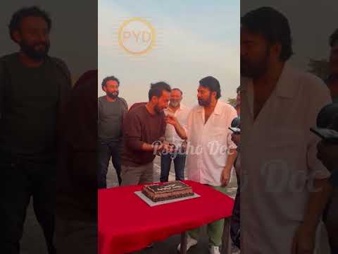 BIRTHDAY CELEBRATION ON THE SETS OF MAHESH NARAYANAN MOVIE WITH MAMMOOTTY #maheshnarayanan #mammokka