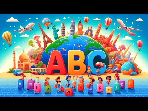 Travelling ABCs | Let's Learn & Sing | Fun Learning Songs for Kids