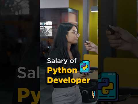 🔥Salary of Python Developer | Python Developer ki Salary | #Simplilearn #Shorts