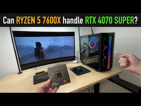 Great Performance on a Budget? Ryzen 5 7600X + RTX 4070 SUPER Benchmark