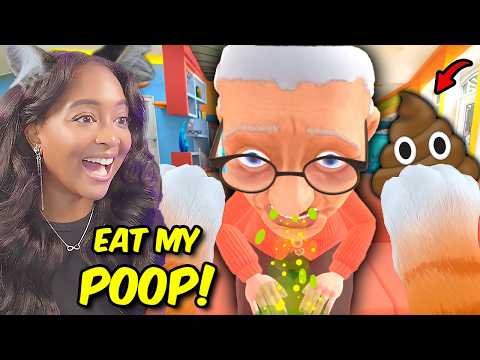 *NEW* I GAVE GRANNY MY POOP!! | I am Cat VR Update