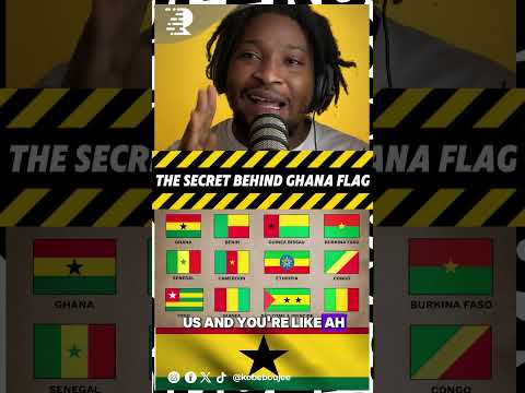 THE REAL SECRET BEHIND GHANA FLAG COLORS 😳🇬🇭