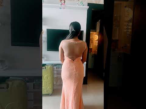 My new backless dress